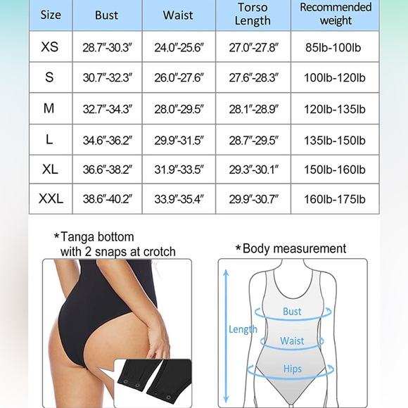 Double lined sleeveless sexy V neck tank tops fashion bodysuits in black size XS - Picture 5 of 10